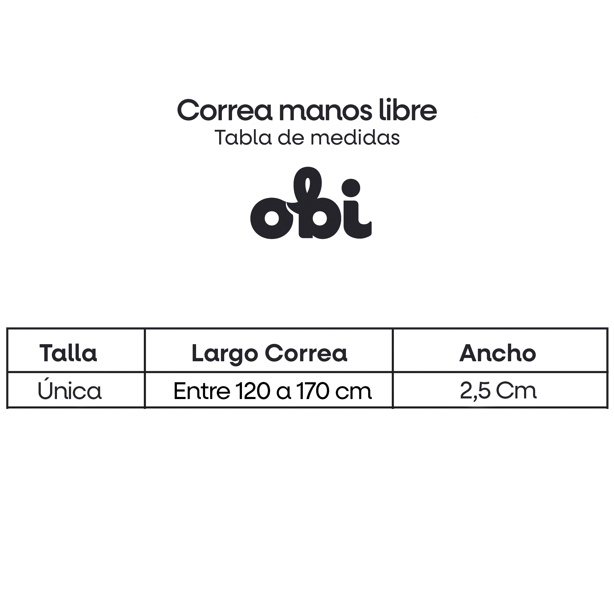 Correa Manos Libres -Olive