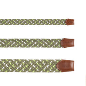 COMBO COLLAR + CORREA TRENZADO PARA PERRO-OLIVE