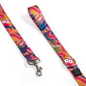 COLLAR Y CORREA PARA PERRO ESTAMPADO - MONSTER FIRE