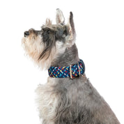 COLLAR PARA PERRO TRENZADO - CLOE BLUE MARINE