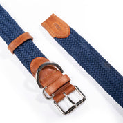 COLLAR PARA PERRO TRENZADO - CLOE NAVY