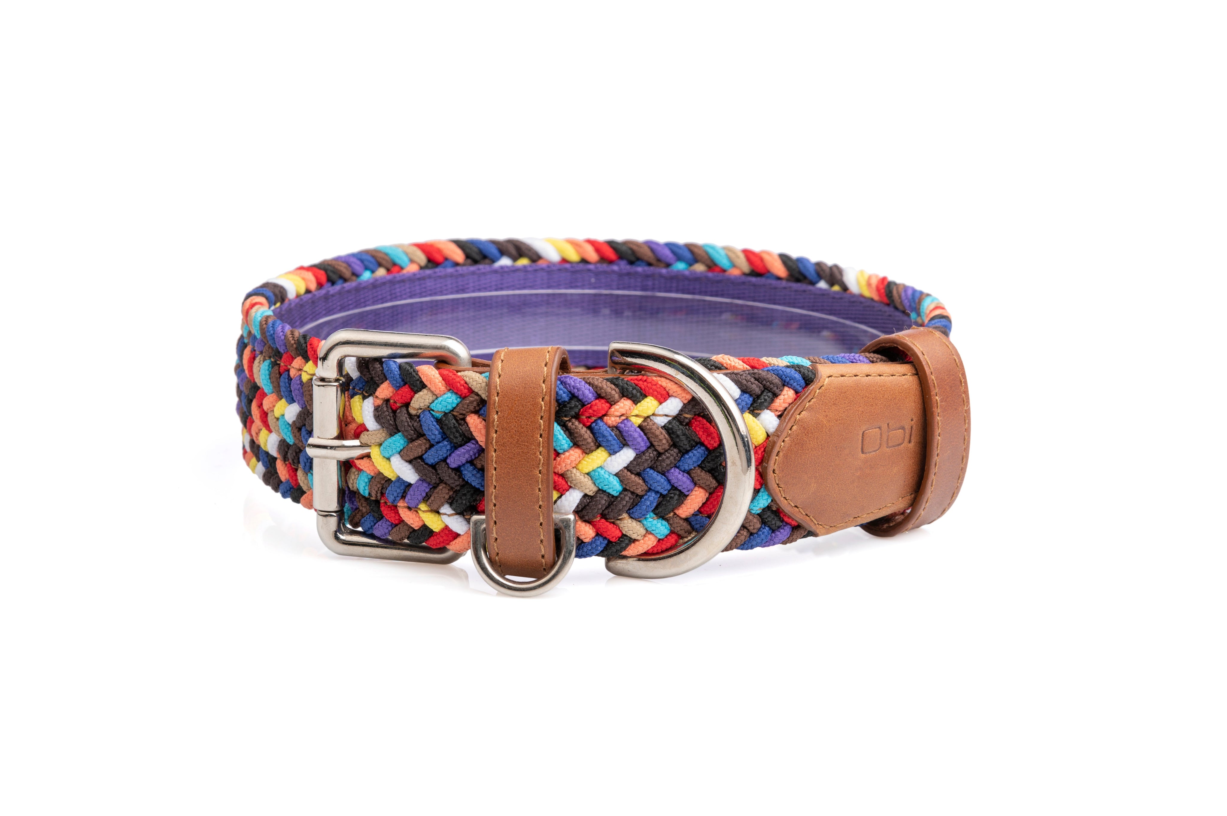 COMBO COLLAR + CORREA TRENZADO PARA PERRO-SPARKIE