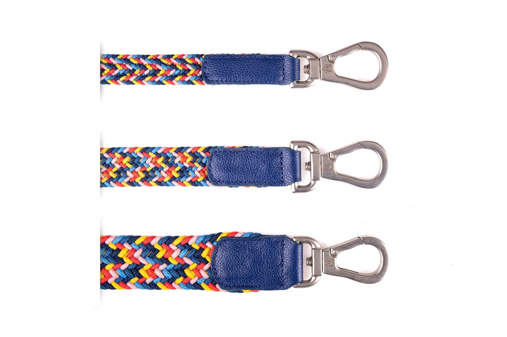 CORREA PARA PERRO TRENZADA - RUFO RETRO BLUE